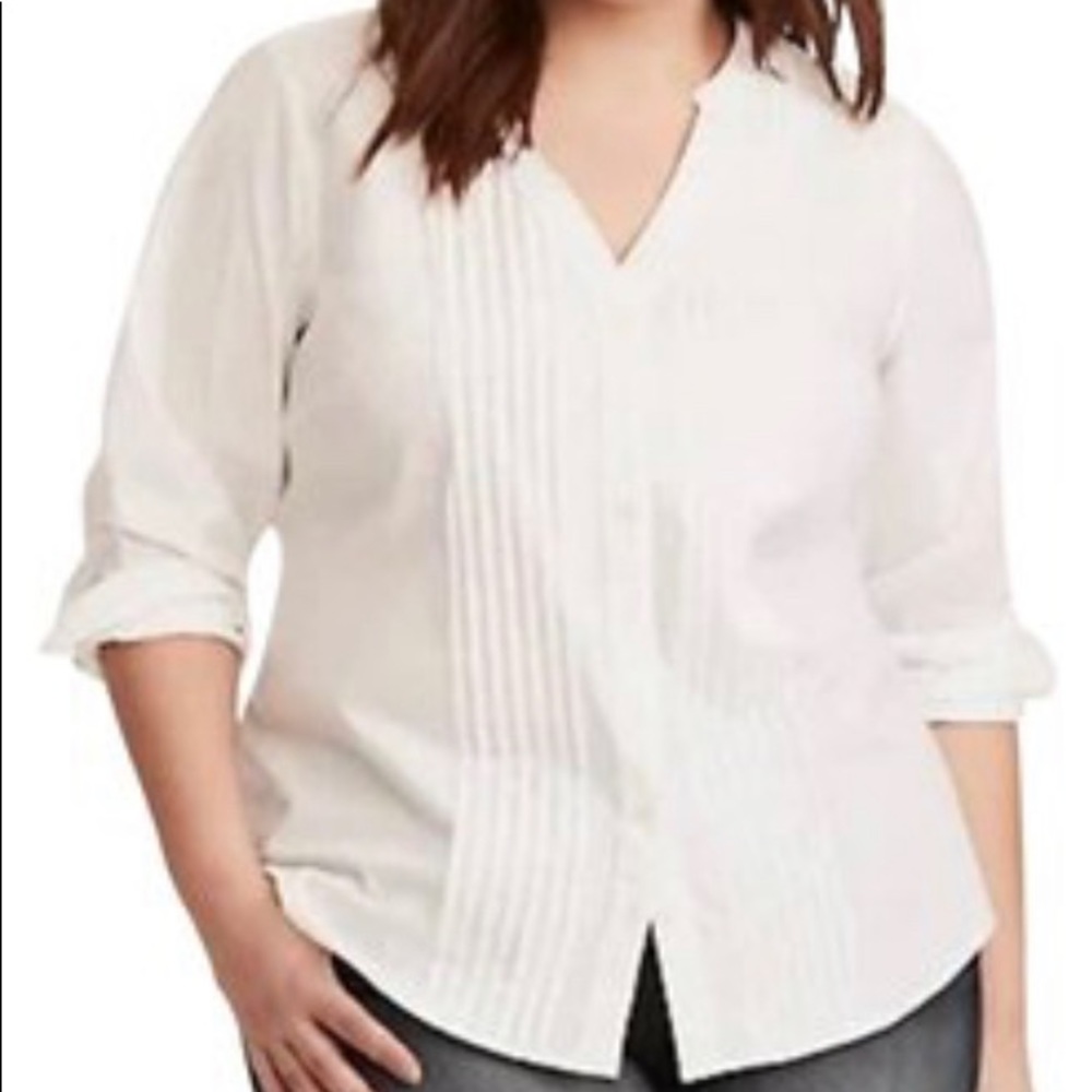 Tuxedo style shirt
